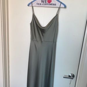 Jenny Yoo Sylvie Dress in Moss size 4